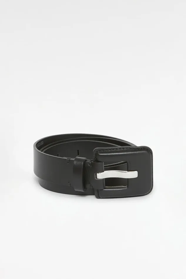Abelia Belt Black Women Rodebjer Belts