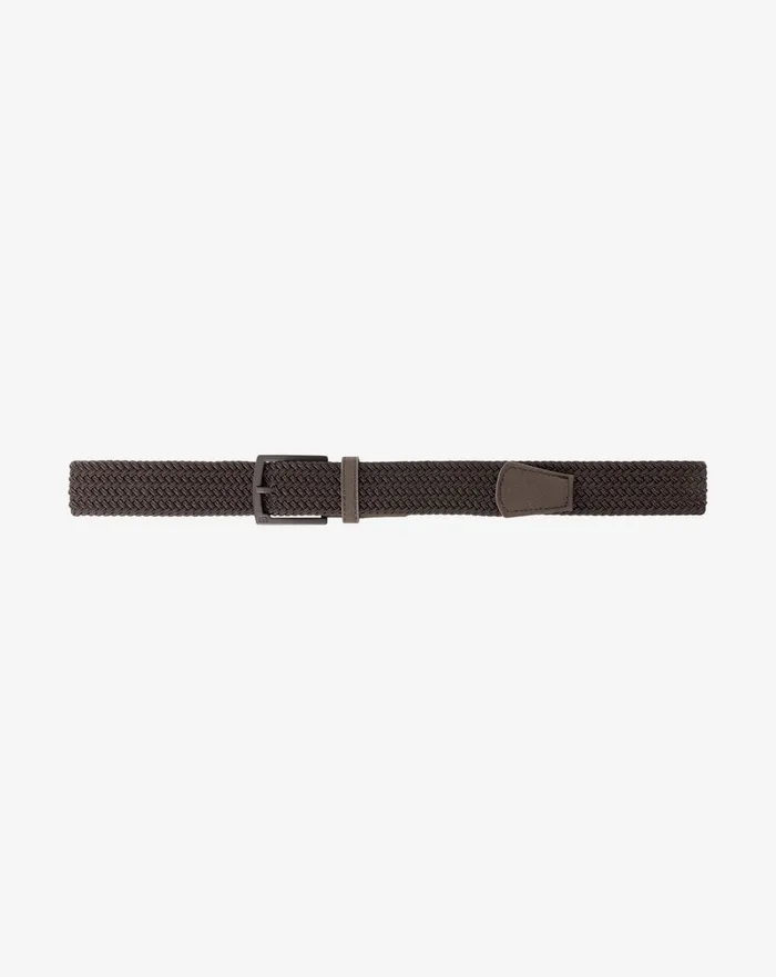 Accessories Belts TravisMathew BANKS CLOSED 20 STRETCH WOVEN BELT Coffee