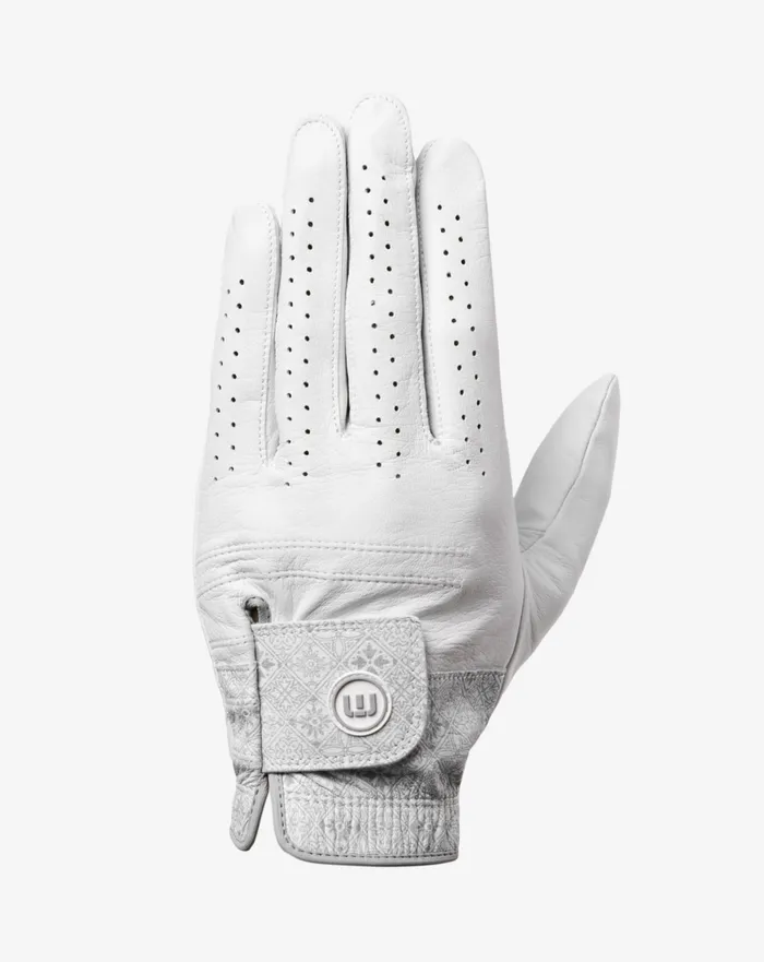 Accessories Golf Gloves TravisMathew HEADLINER GOLF GLOVE White Acropolis