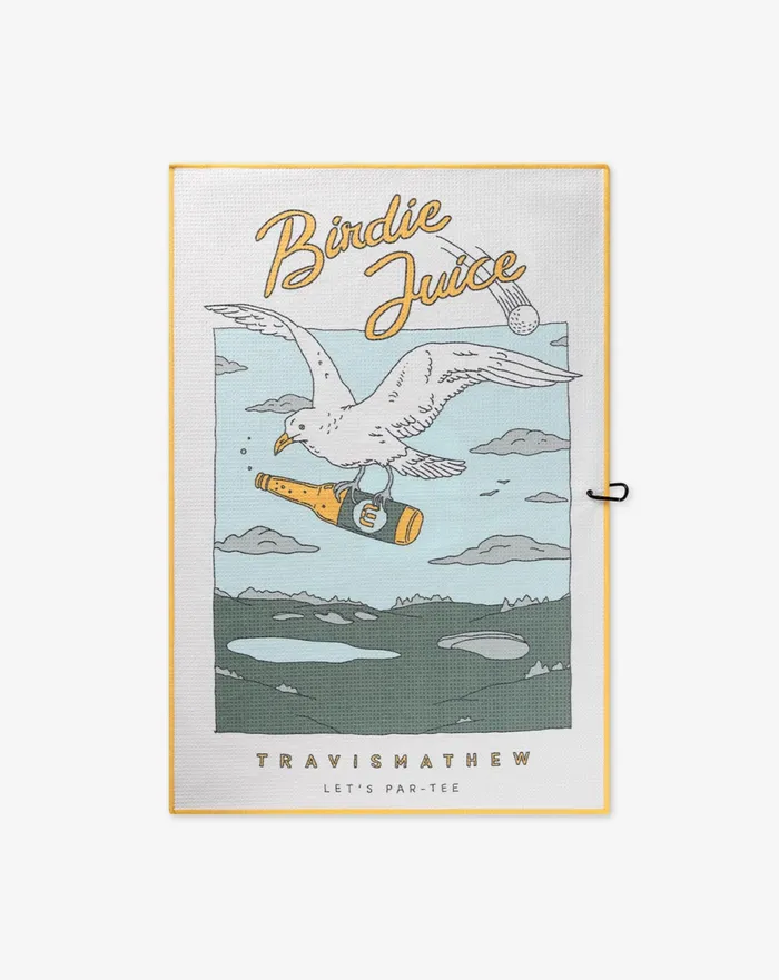 Accessories Golf Towels TravisMathew DRINK TICKET GOLF TOWEL White