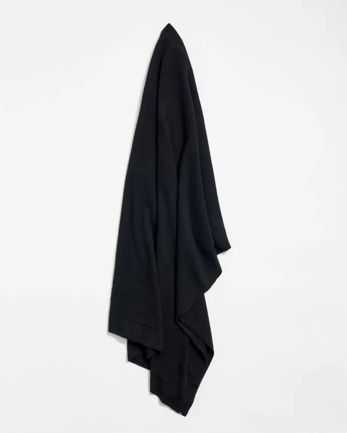 Accessories Men Billy Reid Cashmere Sweater Wrap Black