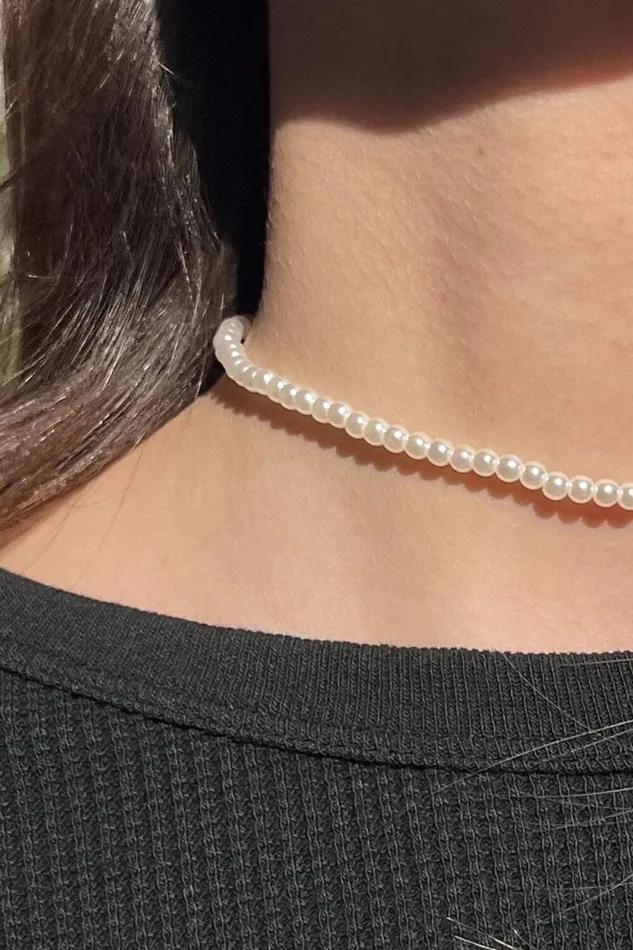 Accessories Pearl Necklace Brandy Melville JEWELRY
