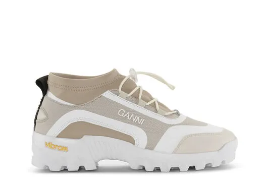 AccessoriesShoes GANNI Trainers Performance Neoprene Sneakers Egret