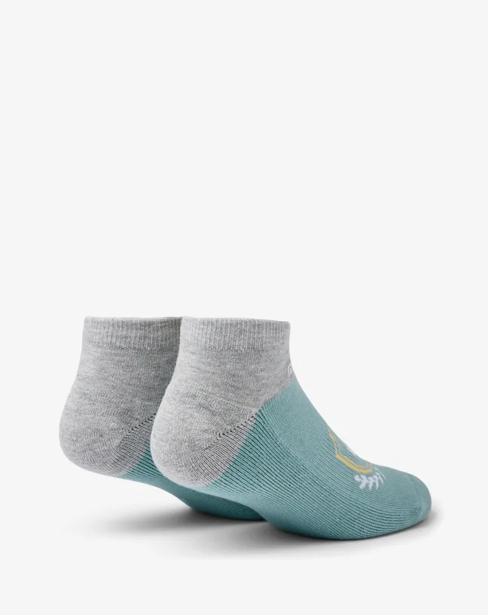 Accessories Socks TravisMathew COURSE CHARTER ANKLE SOCK Heather Grey