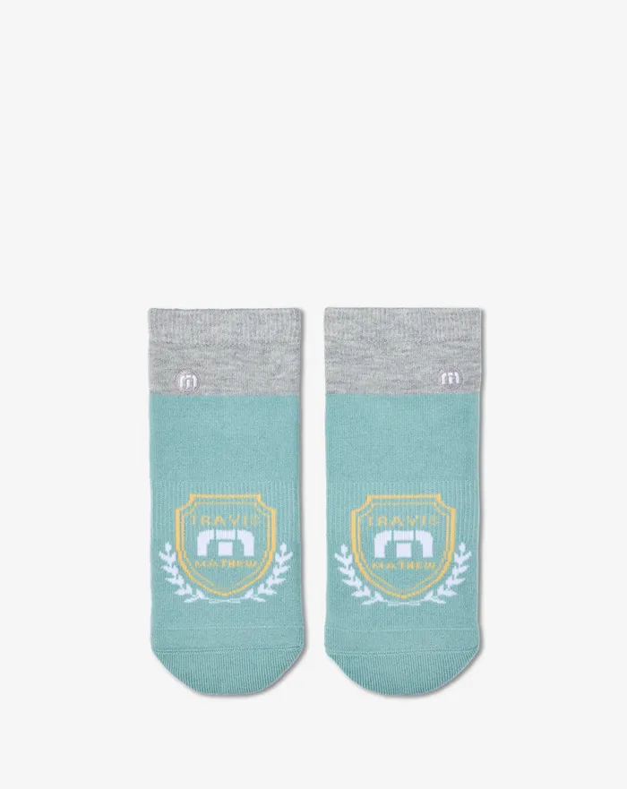 Accessories Socks TravisMathew COURSE CHARTER ANKLE SOCK Heather Grey