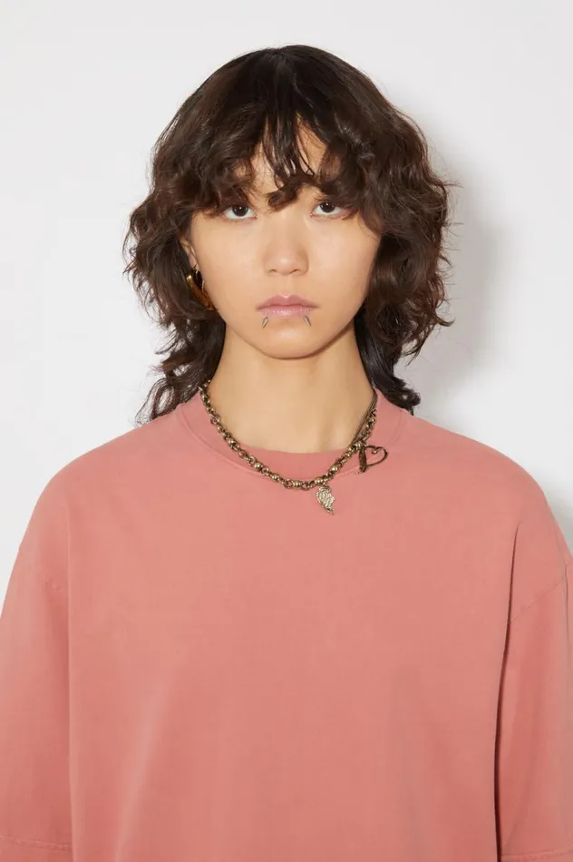 Acne Studios Charm Necklace Antique Gold Women Jewellery