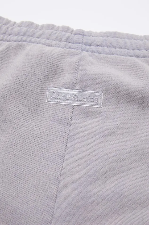 Acne Studios Cotton Shorts Dusty Purple Men Shorts