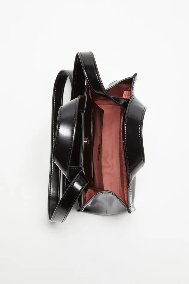 Acne Studios Logo Mini Shoulder Tote Bag Black Men Bags