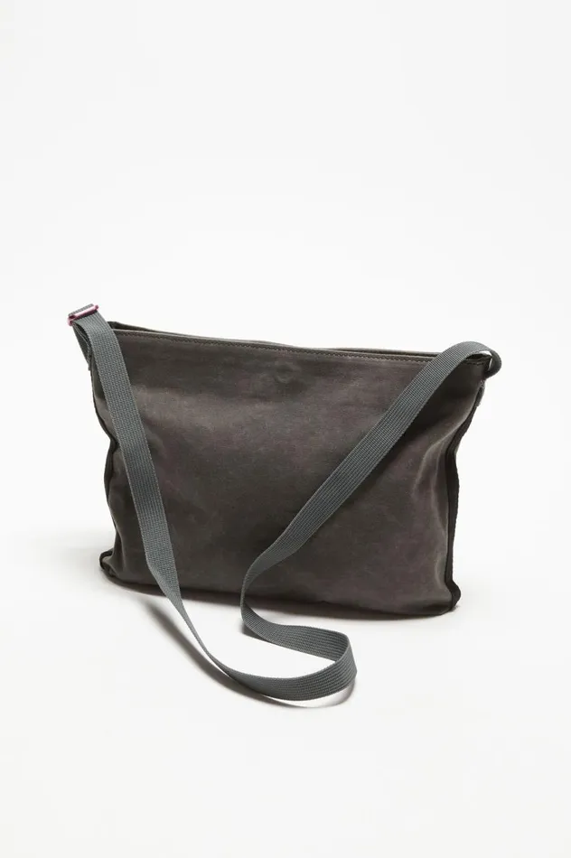 Acne Studios Mini Messenger Bag Greyblack Women Bags