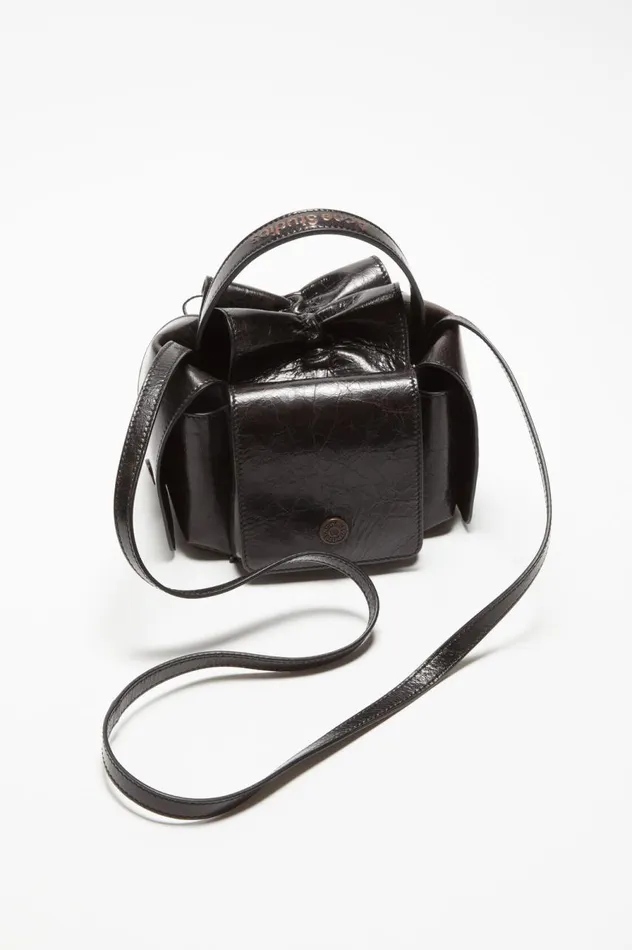 Acne Studios Multipocket Mini Bag Dark Brown Men Bags