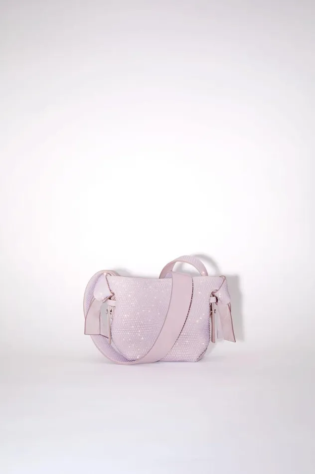 Acne Studios Musubi Micro Shoulder Bag Pale Pink Men Bags