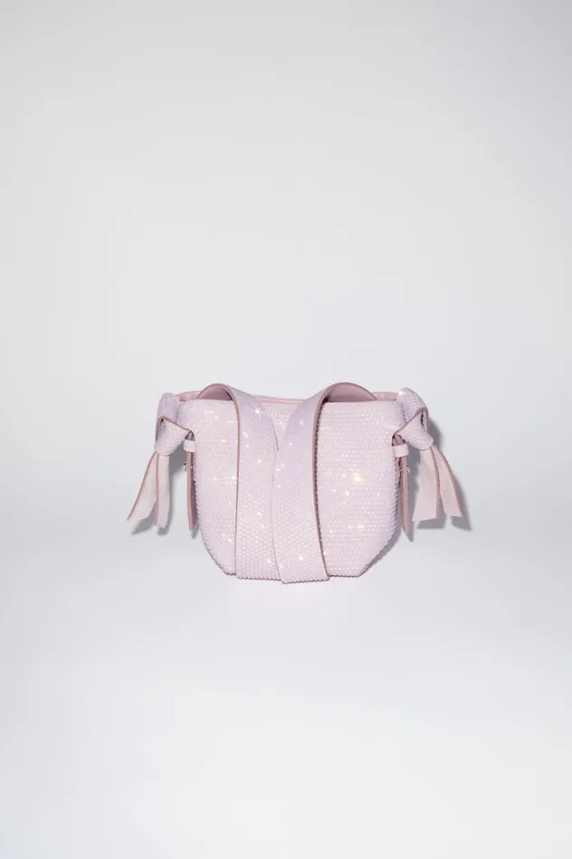 Acne Studios Musubi Micro Shoulder Bag Pale Pink Men Bags