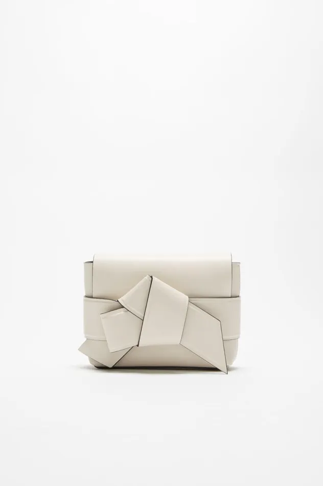 Acne Studios Musubi Mini Crossbody Bag Whiteblack Men Bags