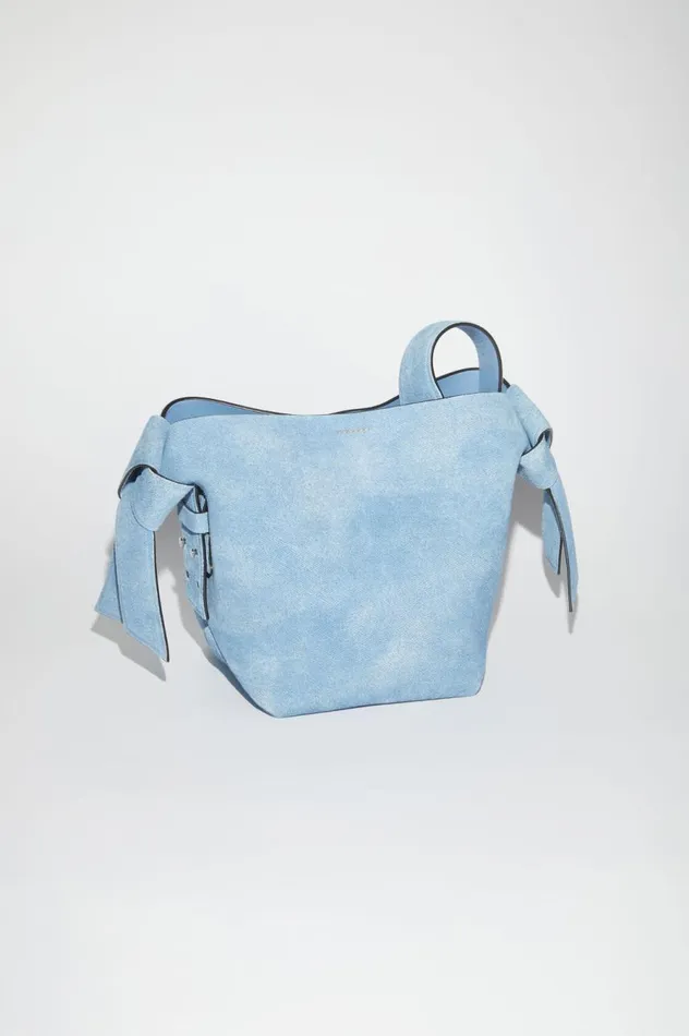 Acne Studios Musubi Mini Shoulder Bag Light Blue Women Bags