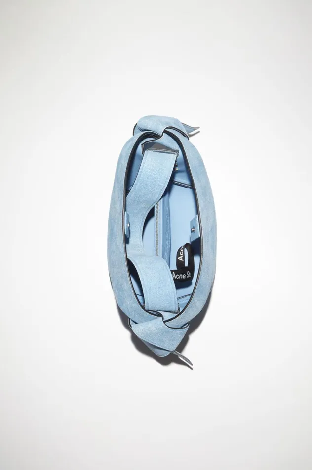 Acne Studios Musubi Mini Shoulder Bag Light Blue Women Bags