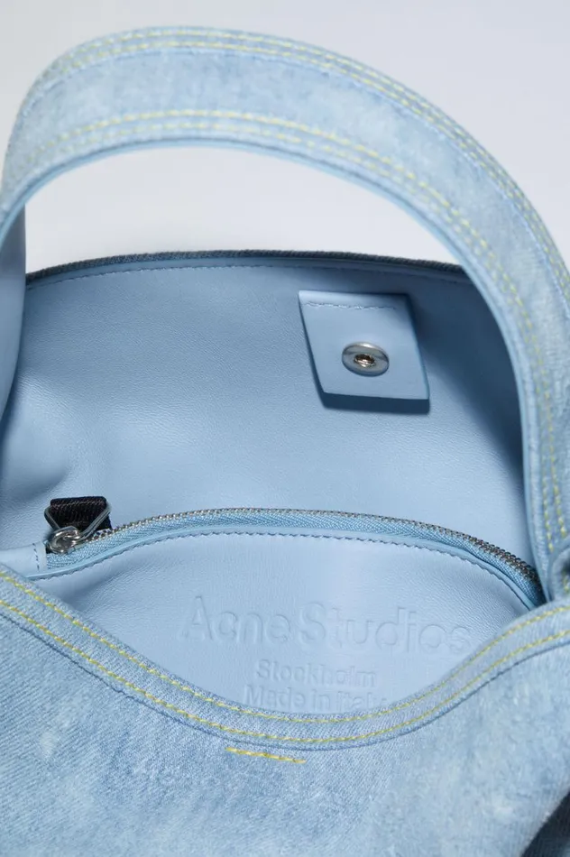 Acne Studios Musubi Mini Shoulder Bag Light Blue Women Bags