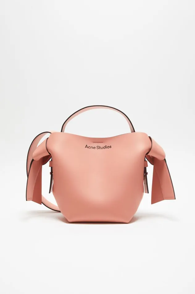 Acne Studios Musubi Mini Shoulder Bag Salmon Pink Men Bags