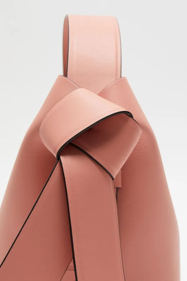 Acne Studios Musubi Mini Shoulder Bag Salmon Pink Men Bags