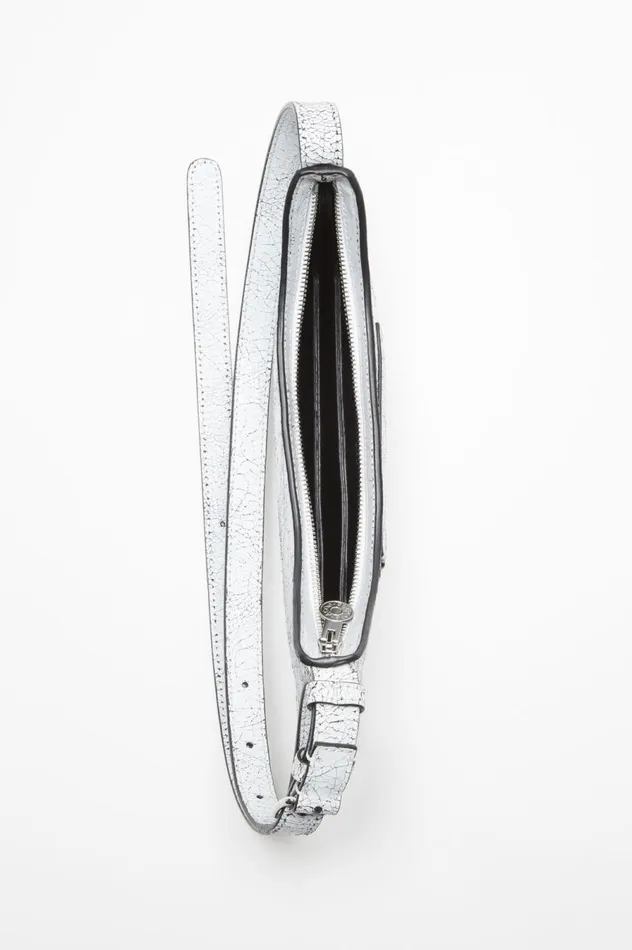 Acne Studios Platt Mini Shoulder Bag White Men Bags