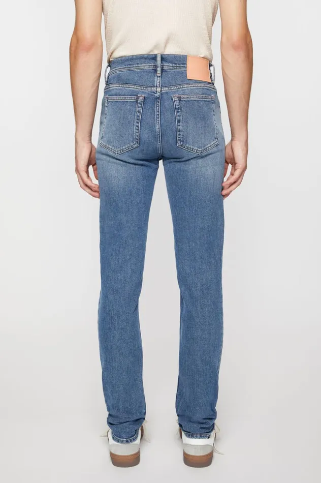 Acne Studios Skinny Fit Jeans 8211 North Mid Blue Men Jeans