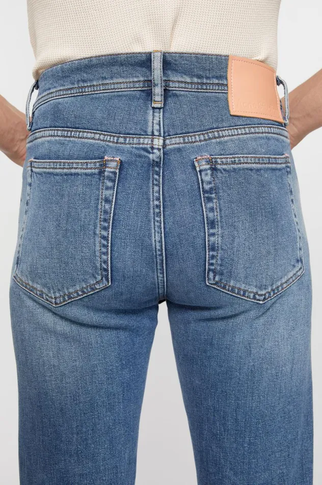 Acne Studios Skinny Fit Jeans 8211 North Mid Blue Men Jeans