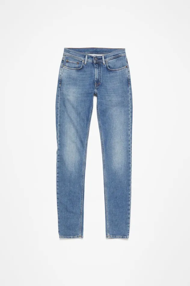 Acne Studios Skinny Fit Jeans 8211 North Mid Blue Men Jeans