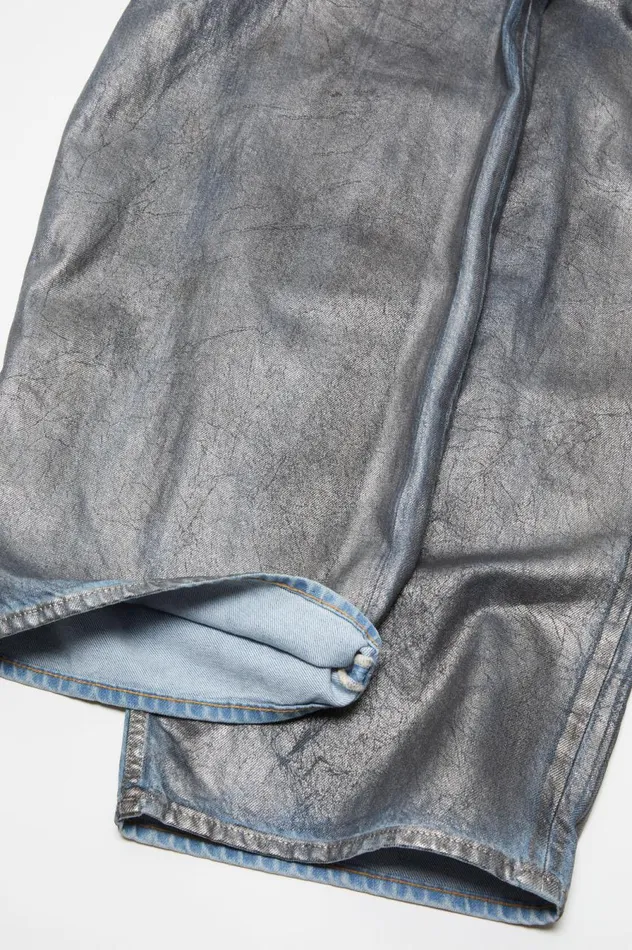 Acne Studios Super Baggy Fit Jeans 8211 2023M Silverblue Men Jeans