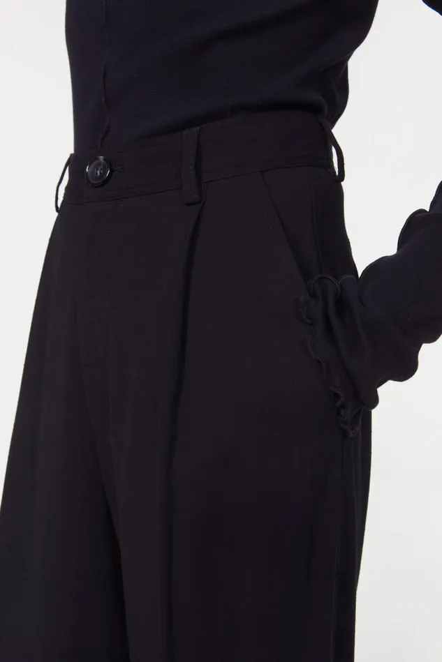 Addie Wide Pants Black Women Rodebjer Sets and Suits