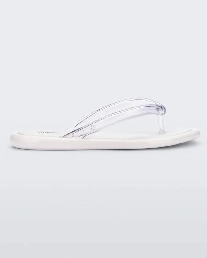 Airbubble Flip Flop Whiteclear Women Melissa Flip Flops