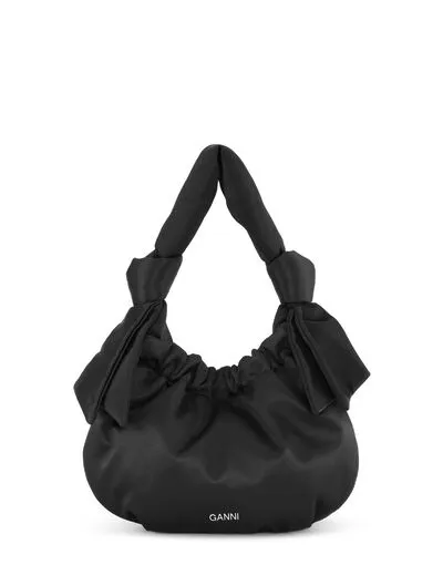 Bags GANNI Shoulder Small Occasion Hobo Bag Black