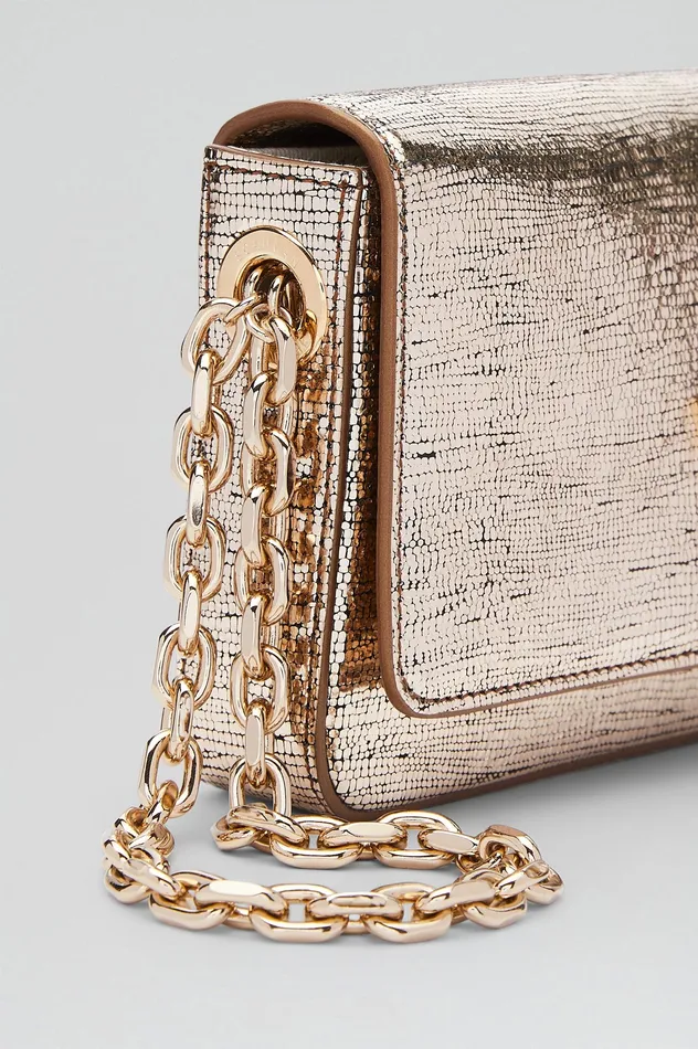 Bags Women MINI METALLIC SLIM BAG GOLD Scanlan Theodore