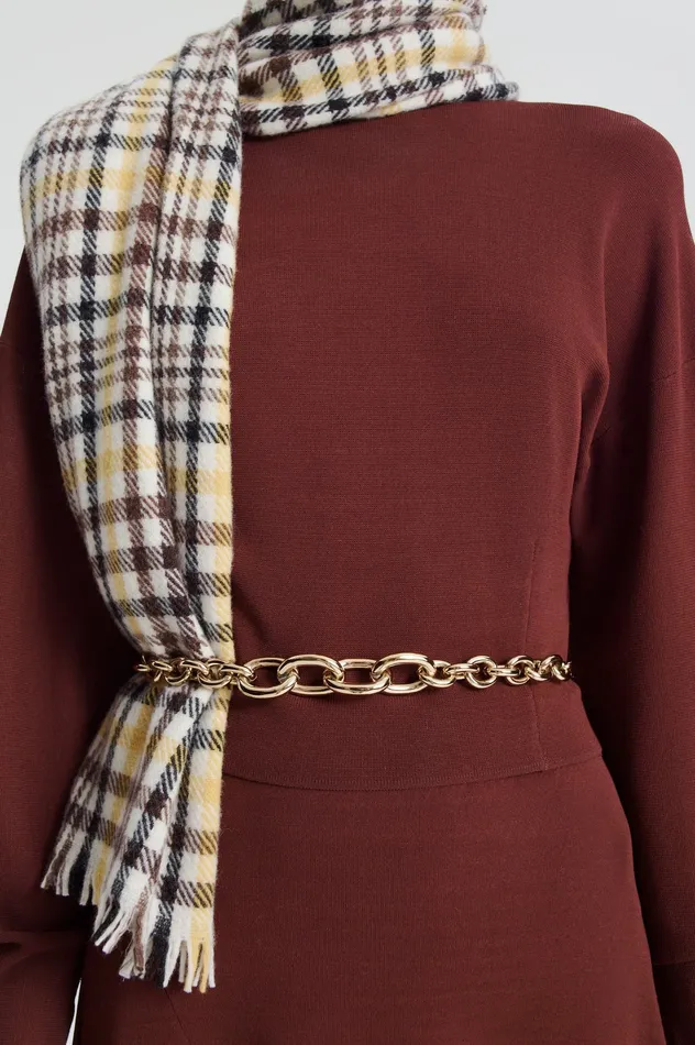 Belts Scanlan Theodore Women OVAL LINK CHAIN BELT LIGHTGOLD