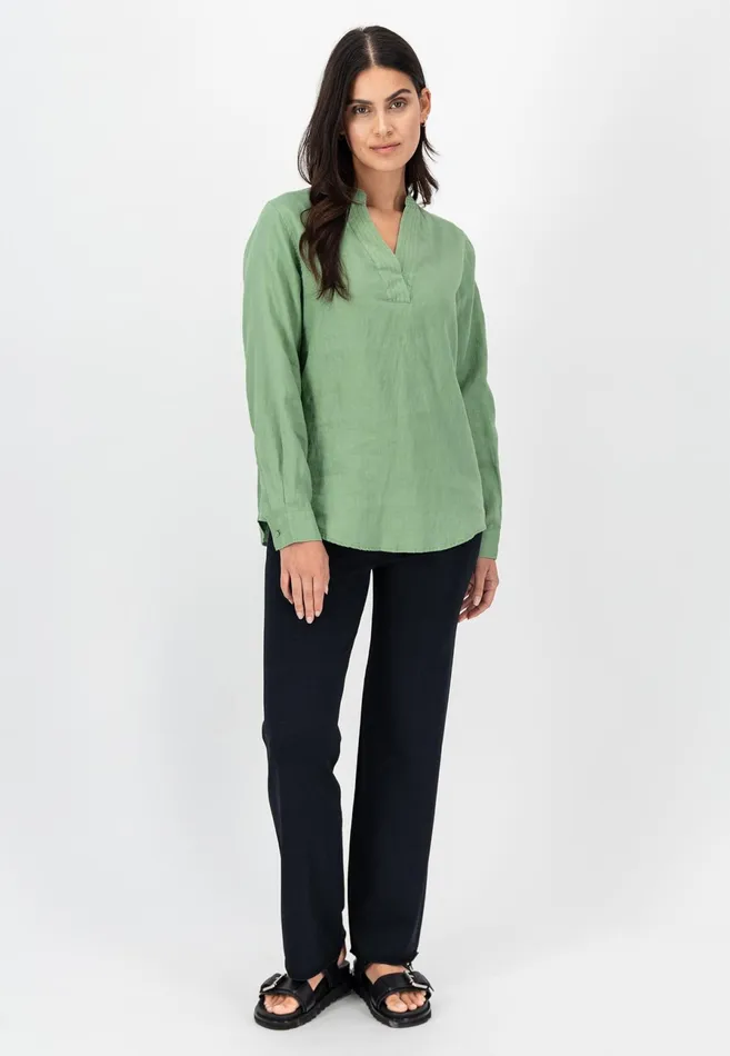 Blouses Women FYNCHHATTON Casual Linen Blouse Blackwhitebright Apricotreed Green Blouses Women FYNCHHATTON Casual Linen Blouse Blackwhitebright Apricotreed Green