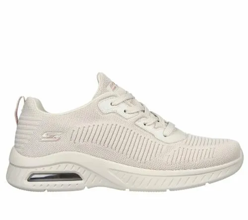 BOBS Squad Air 8211 Close Encounter Natural Women SKECHERS Lace Up