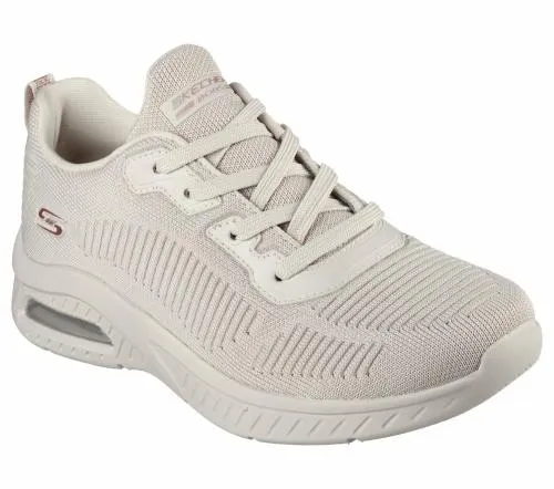 BOBS Squad Air 8211 Close Encounter Natural Women SKECHERS Lace Up