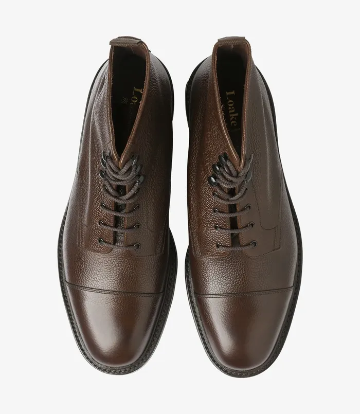 Boots Loake Men Sedbergh Dark Brown Grain Boots Loake Men Sedbergh Dark Brown Grain