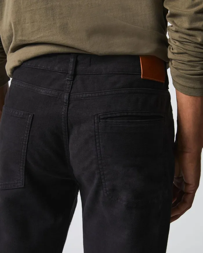 Bottoms Men Billy Reid Moleskin Jean Black Walnut