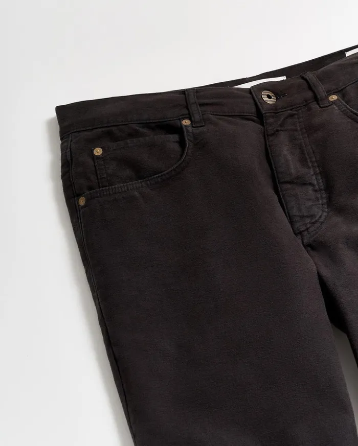 Bottoms Men Billy Reid Moleskin Jean Black Walnut