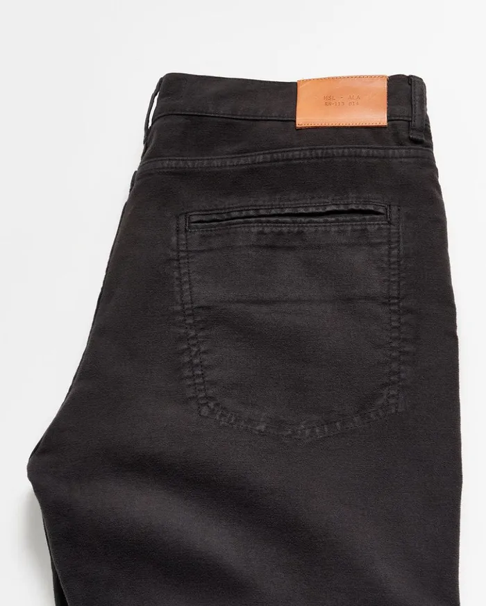 Bottoms Men Billy Reid Moleskin Jean Black Walnut