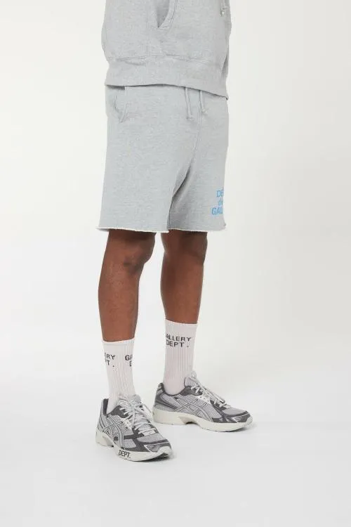 Bottoms WomenMen Gallery Dept FRENCH LOGO SWEAT SHORTS Heather Grey