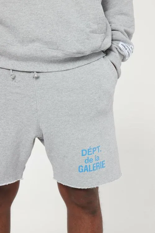 Bottoms WomenMen Gallery Dept FRENCH LOGO SWEAT SHORTS Heather Grey