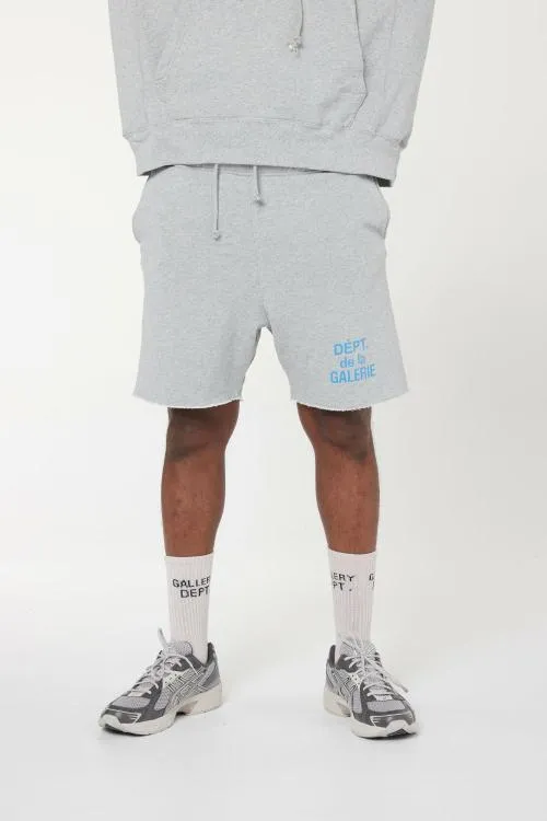 Bottoms WomenMen Gallery Dept FRENCH LOGO SWEAT SHORTS Heather Grey