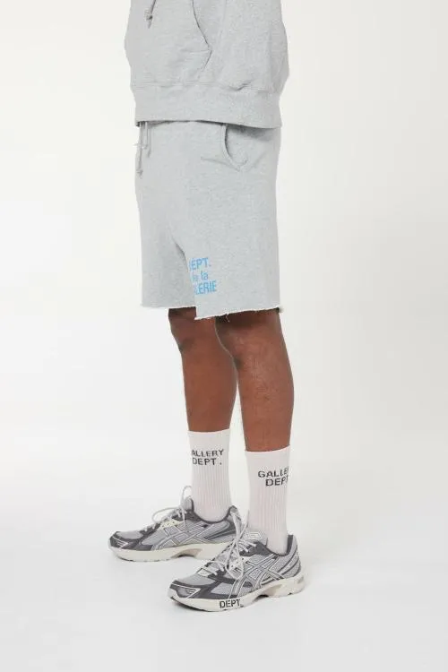Bottoms WomenMen Gallery Dept FRENCH LOGO SWEAT SHORTS Heather Grey