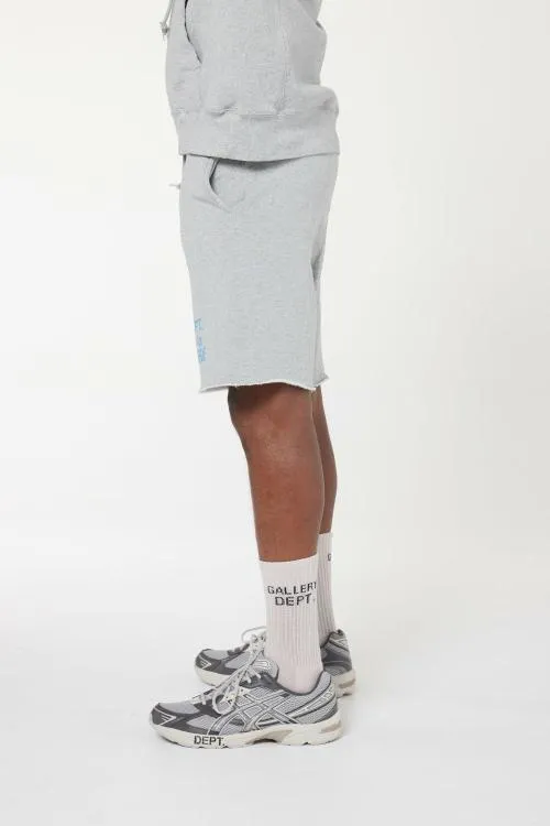 Bottoms WomenMen Gallery Dept FRENCH LOGO SWEAT SHORTS Heather Grey