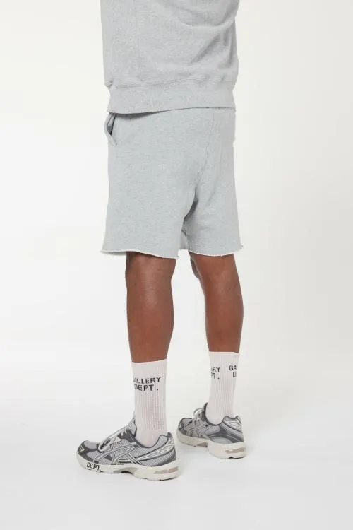 Bottoms WomenMen Gallery Dept FRENCH LOGO SWEAT SHORTS Heather Grey