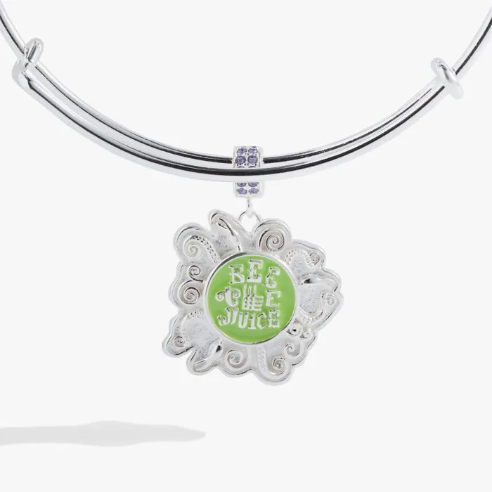 Bracelets Women Alex And Ani Beetlejuice Charm Bangle Silver