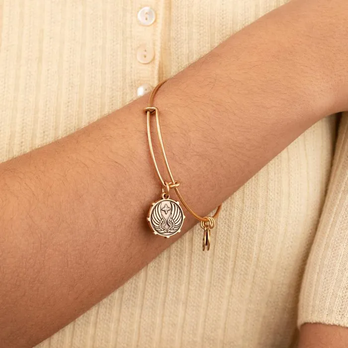 Bracelets Women Alex And Ani Guardian Angel Wings Charm Bangle Rafaelian Gold