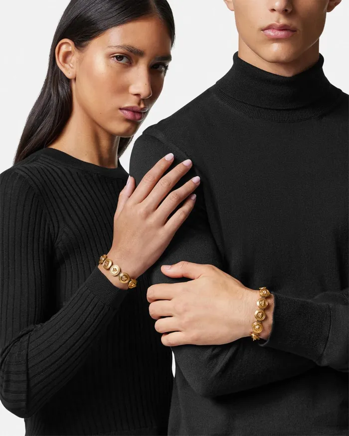 Bracelets WomenMen Versace Tribute Medusa Bracelet Gold