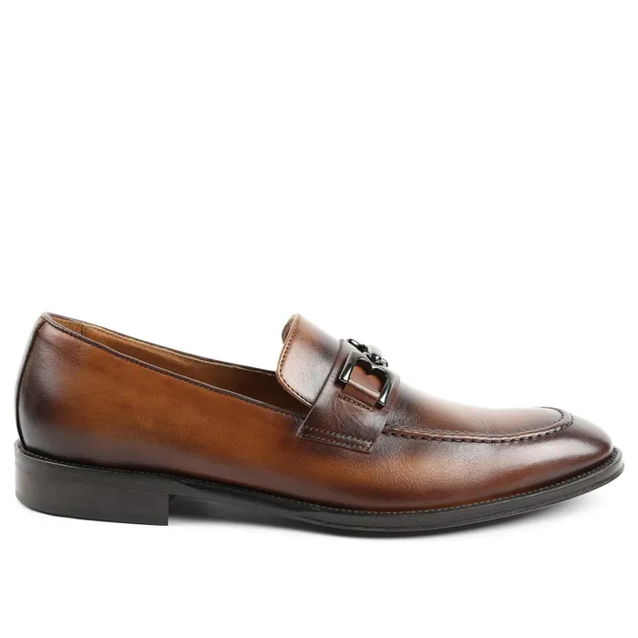 Bruno Magli Alpha Classic Bit Leather Loafer 8211 Cognac Men Loafers and Slipons