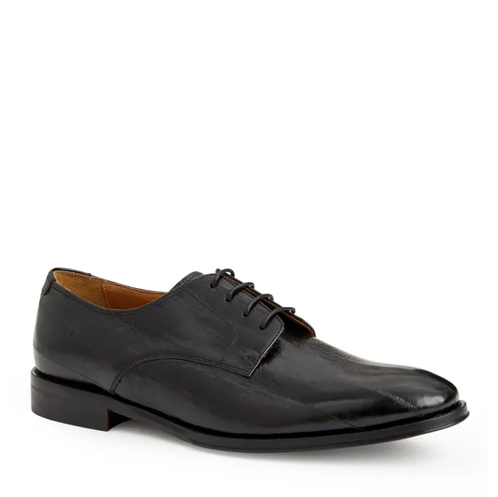Bruno Magli Asti Traditional Dress DerbyBlack EEL Men Laceups and Oxfords